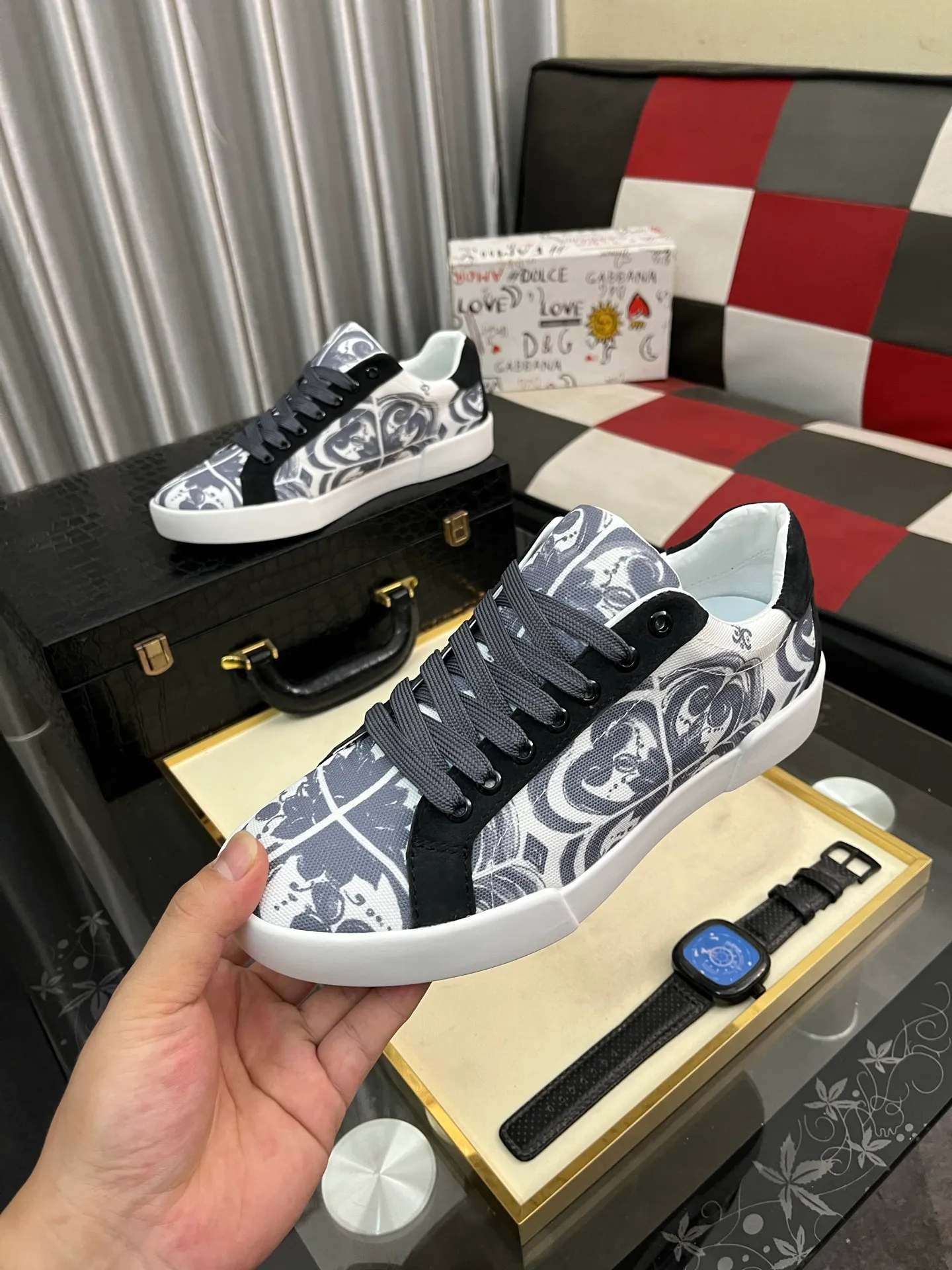 Men's men's shoes💰420⌚️⌚️【Dg～】couple casual shoes 2025z cabinet sales simultaneously 🔶Size: 35-46#️⃣ 🔷5 colors🔜The upper is made of multi-material splicing ➕Towel lining, comfortable and breathable, sole: original comfortable and wear-resistant outsole, ⚠️real thing📱photographed🎬real thing is better📢📢📢